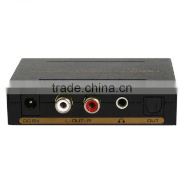 digital audio to analog audio converter with 4x1 audio switcher --wholesaler