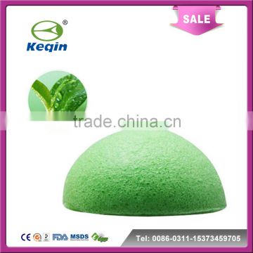 Green tea Konjac sponge natural ingredients OEM