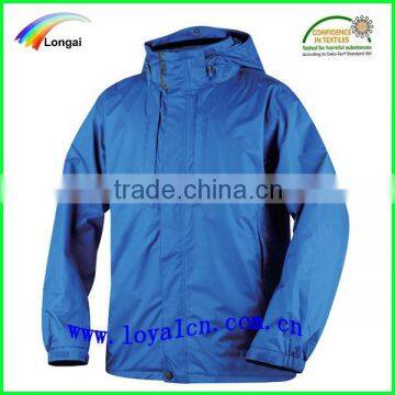 men waterproof jacket & winter men windproof jacket