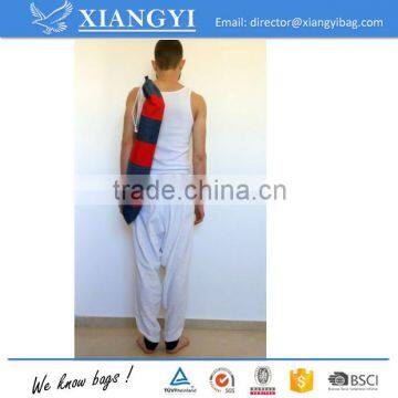 Yoga Mat Carrier Denim Quilted Handmade Canvas Drill Strong New photo-3