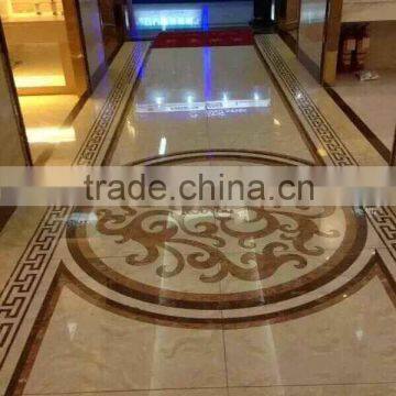Marble Stone Polished of the Waterjet Patterns Flooring Tiles photo-4