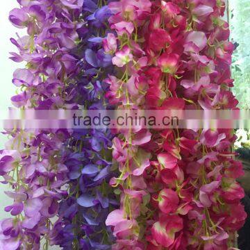 Artificial Wisteria Wall Hanging Flower Decoration Buy Direct From Factory