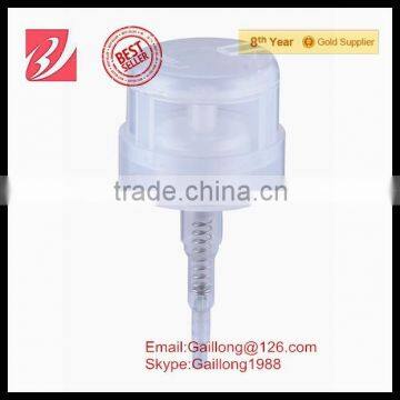 24/410 Plastic cosmetic pump of nail polish remover