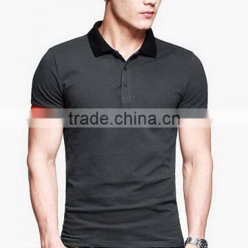 Customized hot sell men's embroidered polo shirts logo