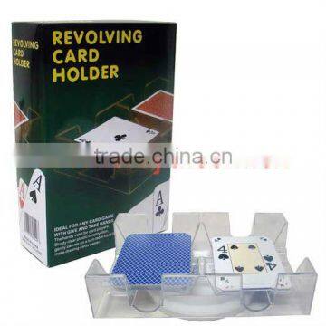 2-deck Revolving Card Holder