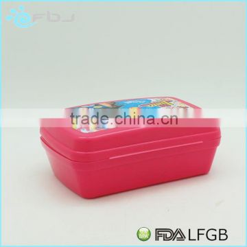 BPA Free Food Grade kids lunch box with lock