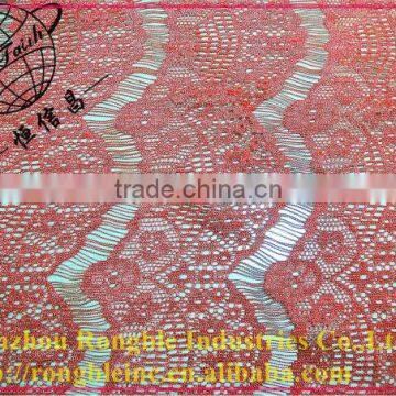 fashion design flower lace fabric