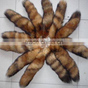 Cheap Price Raw Fox Tail Pendant/Keychain for Decoration