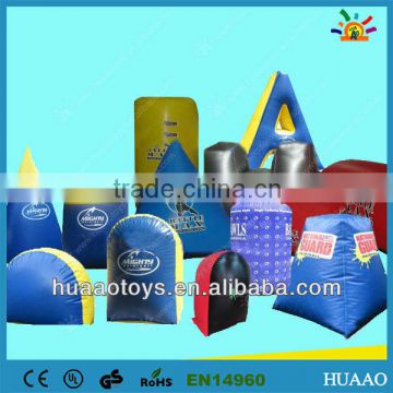 High quality bunker field inflatable paintball