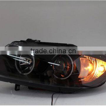 [AUTO LAMP] BM E90 / E91 3Series - LED Dual Angel Eyes Projector Headlights Set(no.6487) photo-6