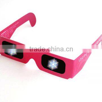 Cheap price custom logo frame paper 3d carboard glasses defraction                        
                                                Quality Choice