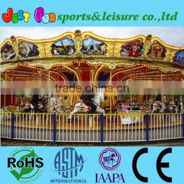 2014 creative luxury carousel horse rides/factory made amusement rides