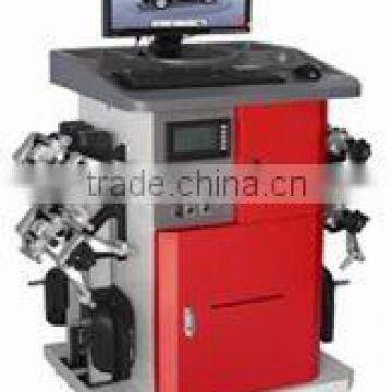 self-correction and self-repair wheel aligner /tyre service machine