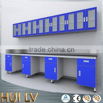 Steel used acid resistance lab wall bench