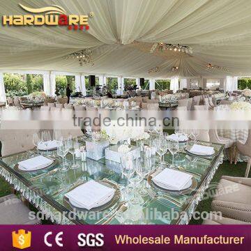 Hotel Crystal Chandelier Table/square Glass Crystal Dining Hotel Table photo-6