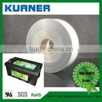 UV Certificate strong adhesive self adhesive labels material for electric tools