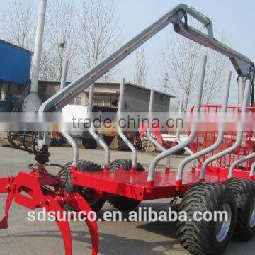 ZM Series Log Trailer Crane ZM12006,Timber Trailer With Crane,Tractor Mounted Model((1 Ton,3 Ton,5 Ton,8 Ton,10ton,12 Ton) ) photo-3
