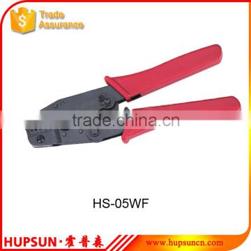 HS-05WF crimping insulated and non-insulated ferrules 0.5-6mm2 ratchet crimping plier hand tools