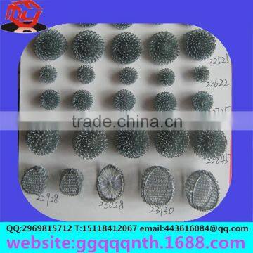 Metal Accessories Flower Prismatic STAR Half Face Woven Spring Wire Ball photo-3