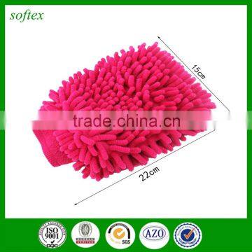 15x22cm 55g Premium Microfiber Chenille Mitt photo-3