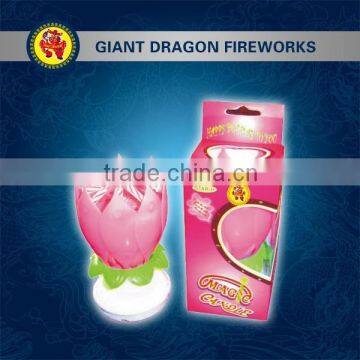 Revolving Music Candle with Romantic Effects popular fireworks