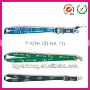 Cheap Lanyard ribbon lanyard sublimation polyester lanyards