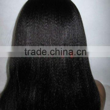 lace front wigs Kinky straight curly ,100% human hair.