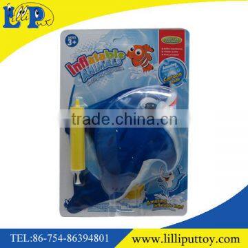 Environmental Wind up Air Inflation Dolphin Toy With Inflator photo-4