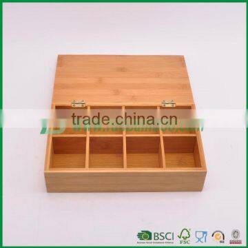 FB4-1023 Bamboo tea box organizer FUBOO