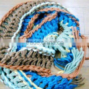 2012 white crochet knit