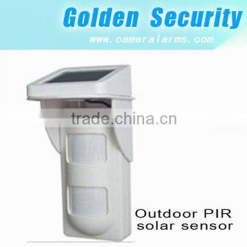 High-class Wireless outdoor Dual PIR detector with IP 65 waterproof