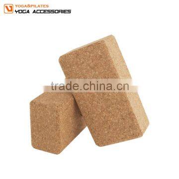 high quality cork yoga brick for