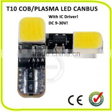 new factory price wholesale taiwan epistar chip t10 canbus led light LED w5w 2w T10 led canbus 24V