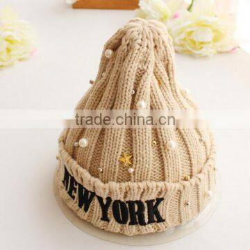 Dot Warmer Embroider Letter Hats,Chunky Star Hat, Knit Beanie Children Hats, Ski Hat,Women Hat,More Color Choices photo-5