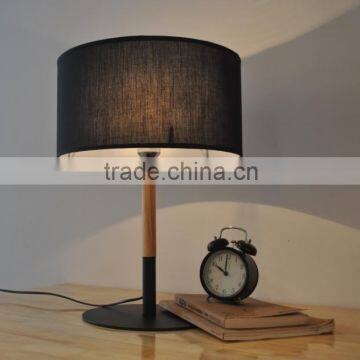 wood base desk lamp bedside table lamp black table lamp