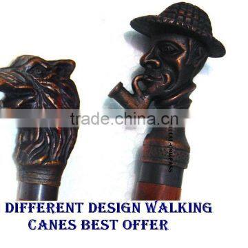 NAUTICAL BRASS DIFFERENT DESIGN WALKING CANES / BEAUTIFUL WALKING CANES wk1180