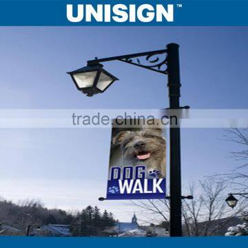 Unisign 50m PVC Laminated Double Side Printable Blockout Digital Banner Printing photo-6