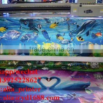 eco solvent led uv flatbed printer uv roll to roll printer 1024i printheads 3.2m