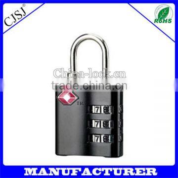 TSA-390 2015 CJSJ Brand Comnbination Lock Password TSA Luggage Lock For Luggage