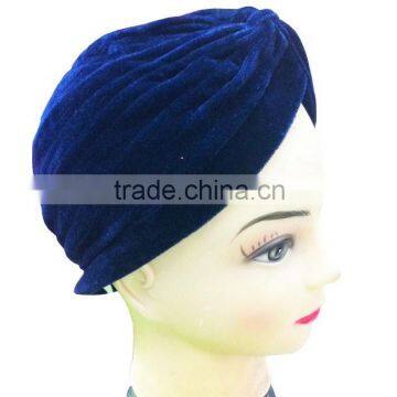 velvet Turban Head Wrap Band headband Hat Cap Bandanan