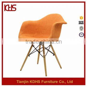 Beautiful 2016 Best Modern Various Bright Color Full Fabric Covered Leisure Chair photo-2