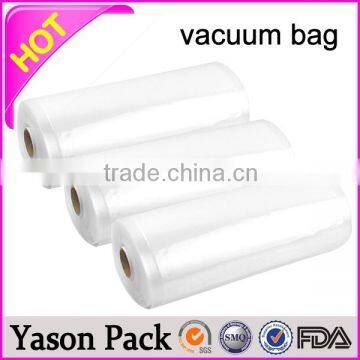 Yason vacuum pouch ziplock hang bags with a perforation vacuum storage packaging bag top quality ny/pe plastic vacuum bags for