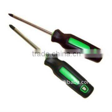 Screwdriver with PVC handle