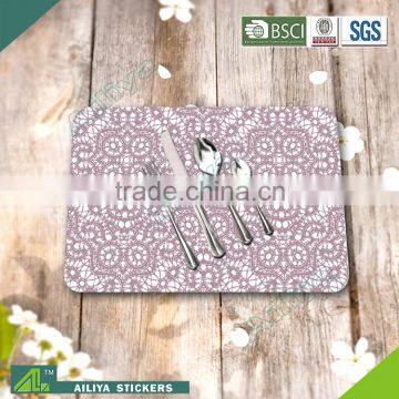 Durable hot selling promoting custom printed microfiber jason placemats