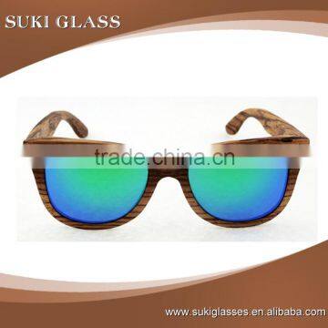 2016 Recycled Popular Novelty Sunglasses Nature Zebra Wood Okay Sunglasses photo-2