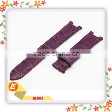2016 Rose Red Real Leather Bracelet for Women Watch Designed