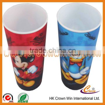 Lenticular plastic cup 3D cup