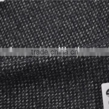 Wholesale high quality wool nylon woolen grey tweed pattern fabric