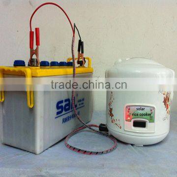 12V/24V car rice cooker, solar rice cooker2L,solar powered rice cooker,solar dc rice cooker