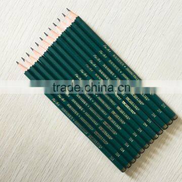 7" Hexagonal Shape Drawing 2H Pencil With Dipped End, EN71 photo-2